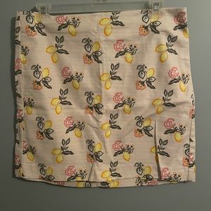 Loft Outlet Lemon Skirt